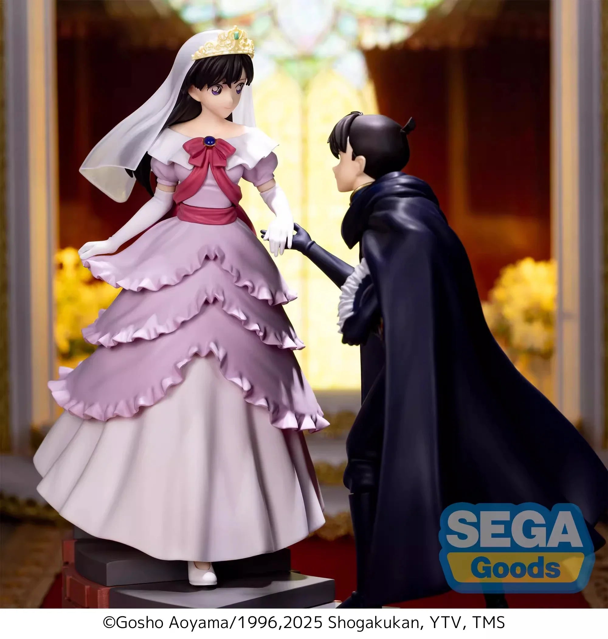 In Stock Original SEGA Detective Conan Shinichi Kudo Mouri Ran PVC Anime Figures Action Figure Model Toys Christmas Gifts