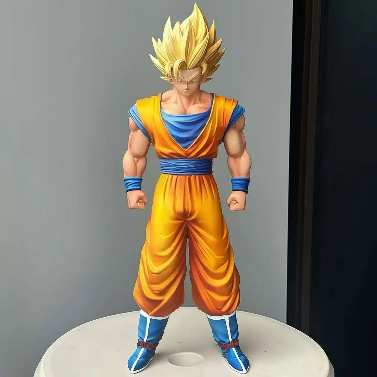 31.5cm/12.4inch Dragon Ball Z Sjj1 Ssj2 Goku Figure Son Goku Super Saiyan Action Figures Pvc Statue Collection Model Toys Gifts
