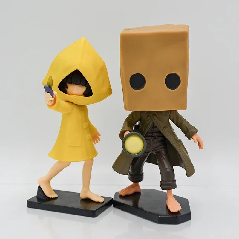 6cm Little Nightmares Nomes Six Anime Game Figure Little Nightmares II Mono Action Figure Adult Collectible Model Doll Toys Gift