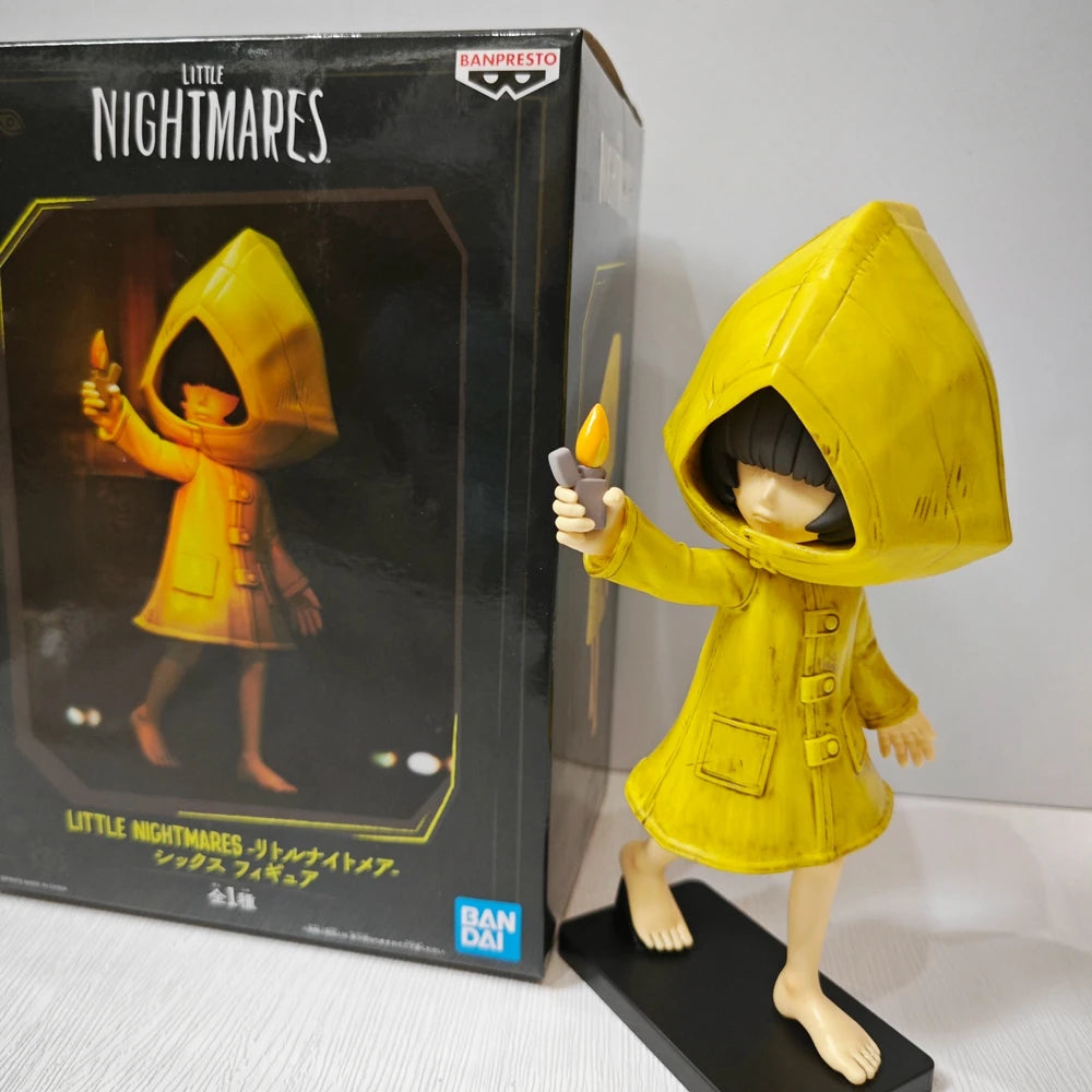 Original Bandai Little Nightmares Anime Figure Banpresto Character Model Collection Decorative Gifts