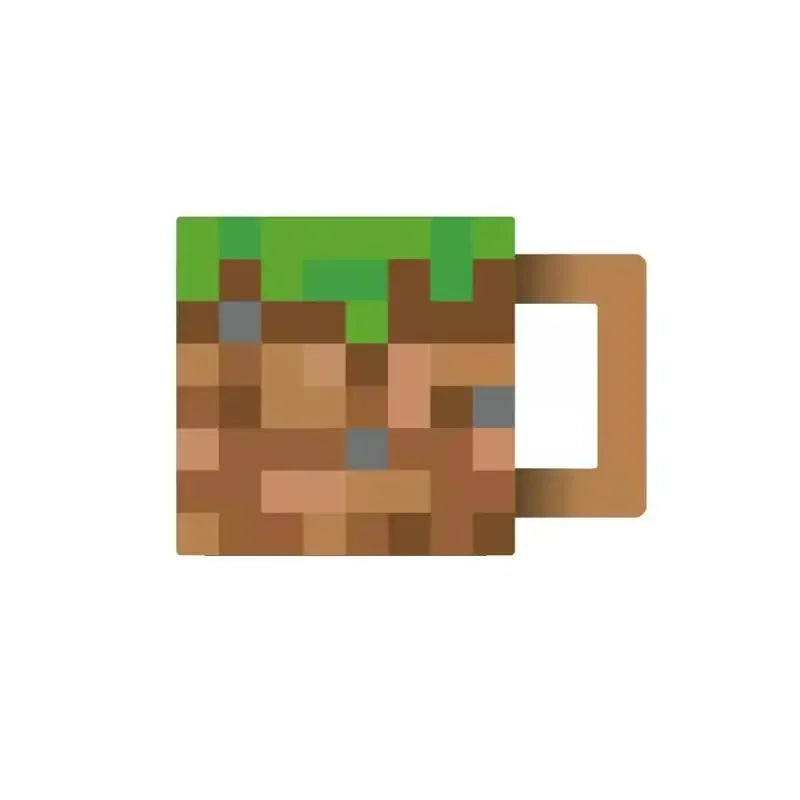 New Minecrafte Lawn Cup Funny PVC  Enderman Creeper TNT Water Drinking Cups Creative Mug Tea Cups Kid Adult Gift Kitchen toys