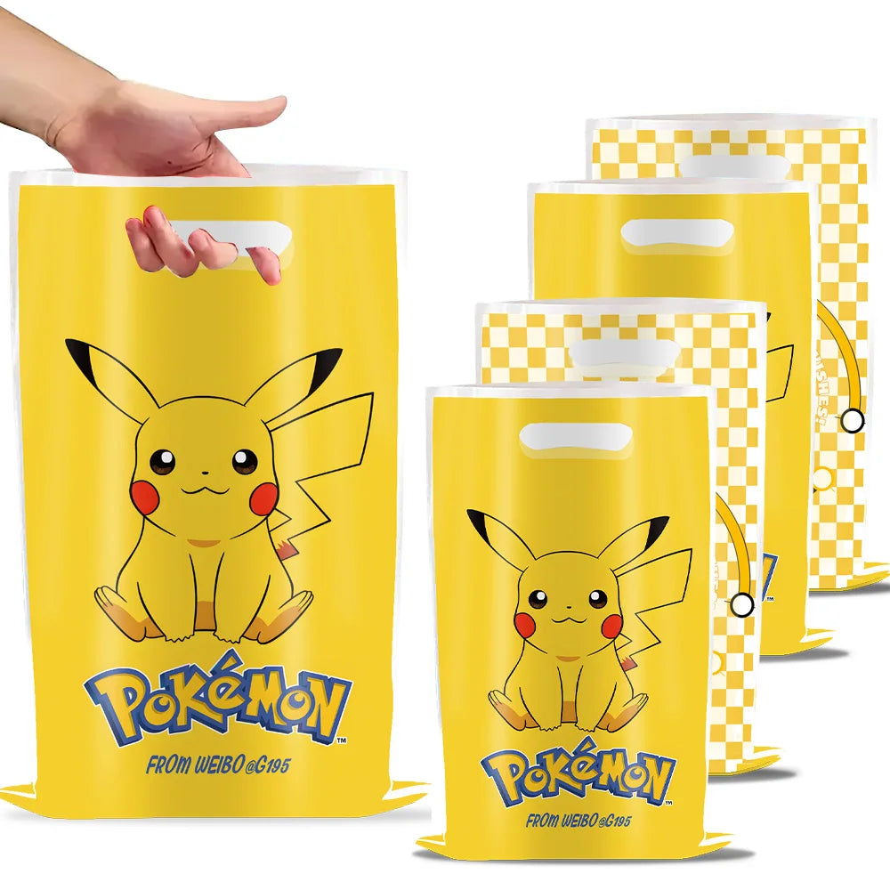 Pokemon Birthday Party Favors Pikachu Slap Bracelet Stamps Gifts Christmas Stocking Fillers Party Supplies Decoration Souvenirs