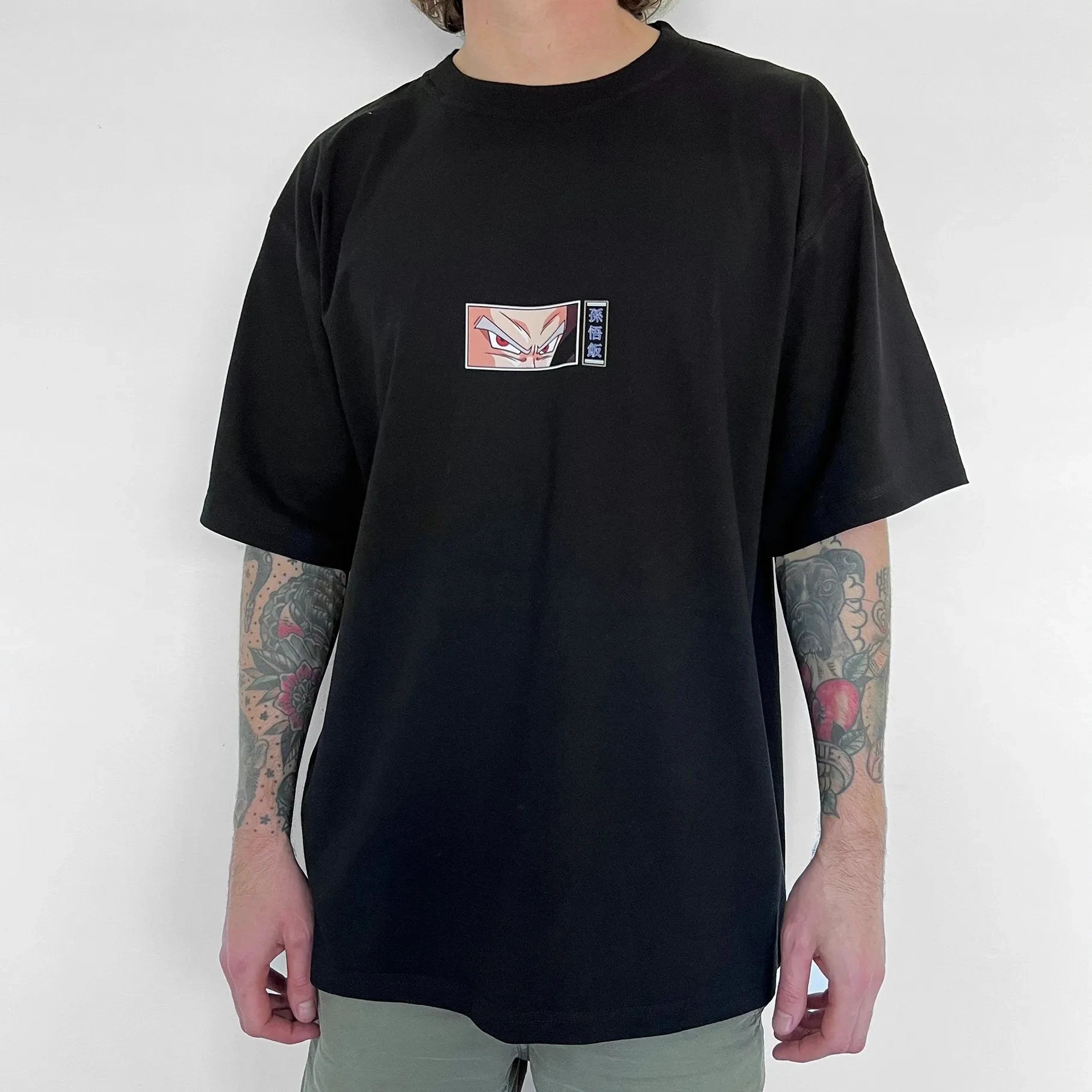 Dragon Ball Z Gohan Beast Mode Graphic Print Cotton T Shirts for Men 2025 Summer Anime Streetwear Short Sleeve Tees Casual