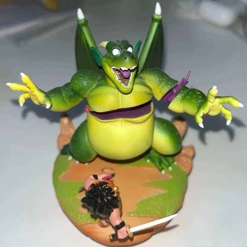 new Dragon Ball Yajirobe Vs Cymbal Gk action figure Pvc Model Desktop Collection Ornaments Statue Children Birthday toy Gift