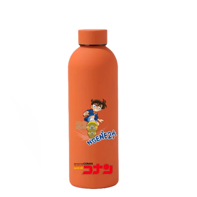 Detective Conan Vacuum Mug Student Sports Travel Water Bottle Rachel Moore Jimmy Kudo 316 Stainless Steel Cup Christmas Gift