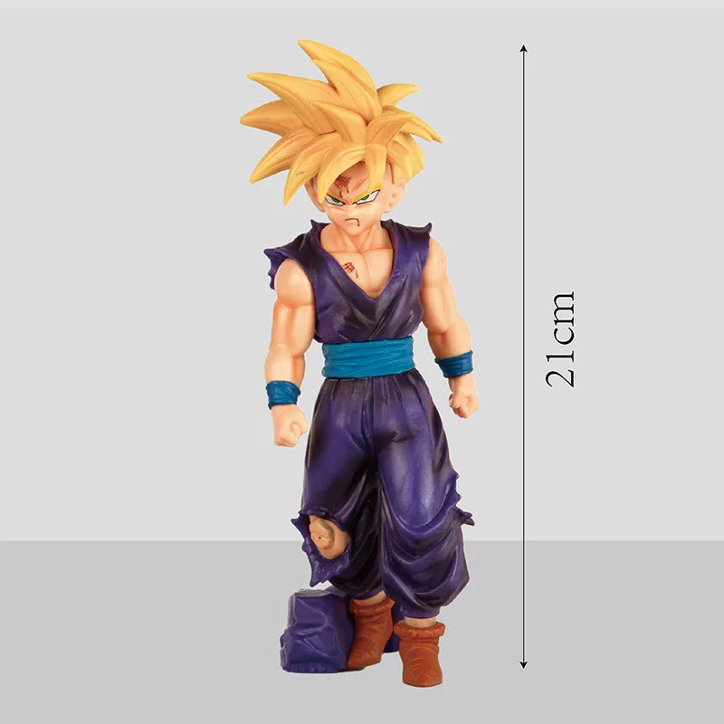 New 21cm Anime Dragon Ball Z Figure in the future Gohan Figures PVC Son Gohan Action Figures Collection Model Toys Gifts