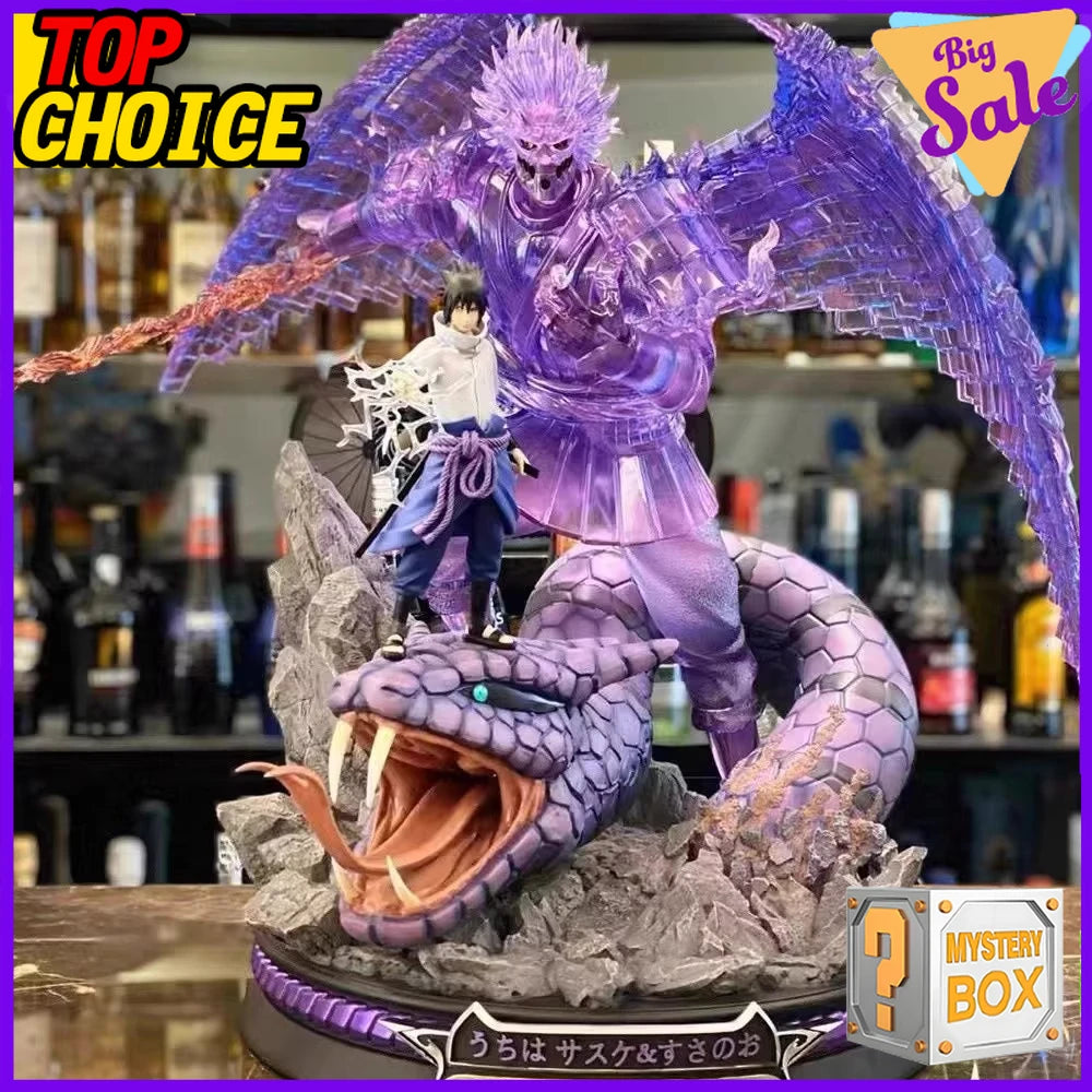 Naruto Anime Figure Blind Box 12 PCS Mystery Box Collection Random Character Uzumaki Naruto Sasuke Kakashi Action Figure Gift