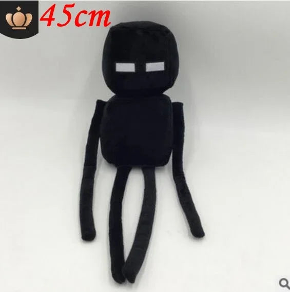 25cm-60cm Minecrafte Pig Stuffed Plush Toys Doll Iron Golem Zombie Enderman Ocelot Ender Dragon Kid Birthday Gift