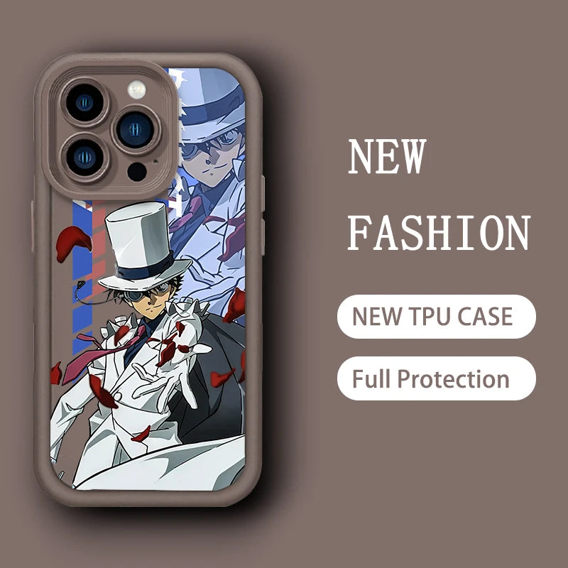 New Detectives Conans KIDs Phone Case For Samsung Galaxy A16 A06 A35 A55 A25 A05s A15 A54 A34 A24 A14 A05 4G 5G Soft TPU Cover