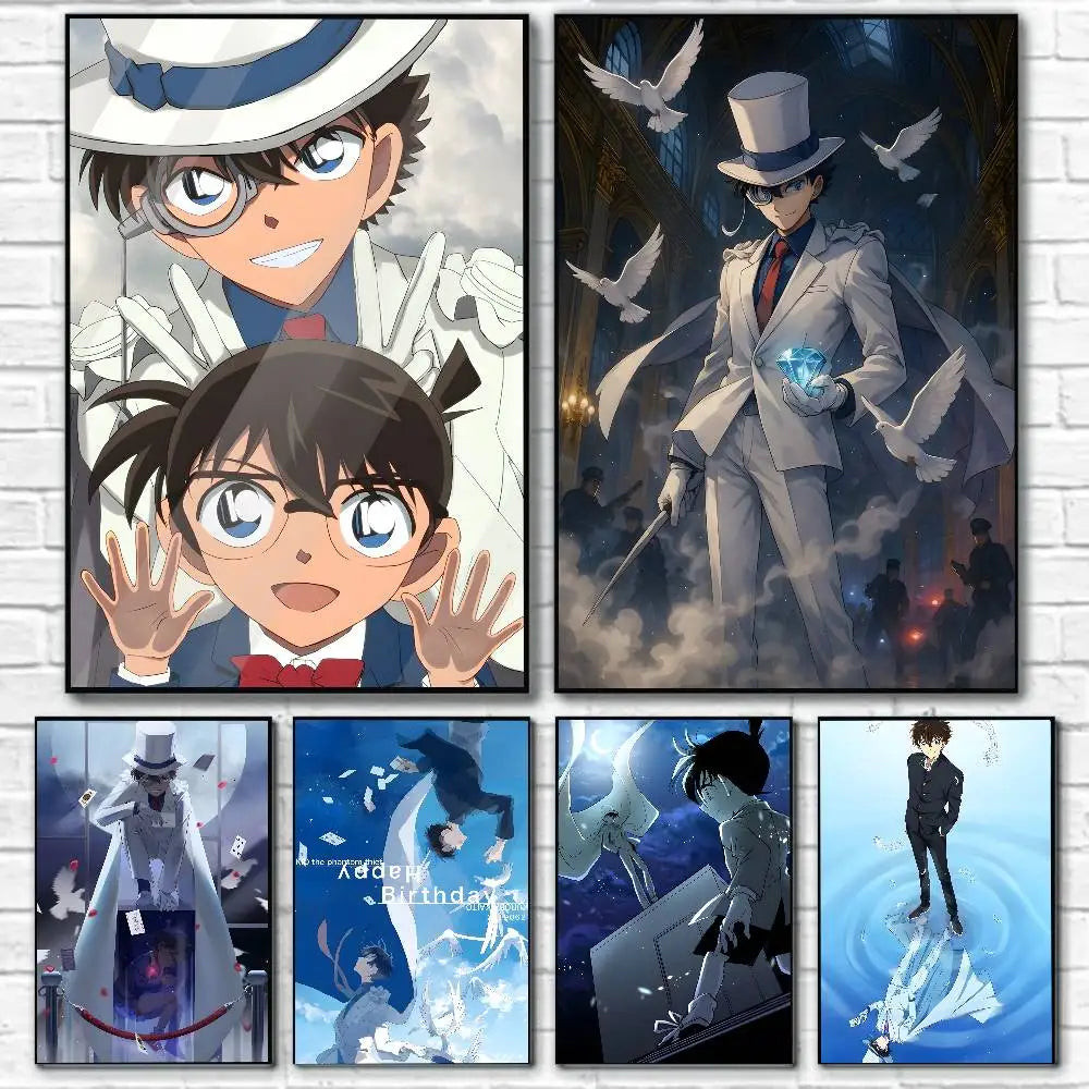KT-Detective Conan J-Jason Kidd Poster Canvas Painting Poster With Prints Home Bedroom Living Room Decoration Gift