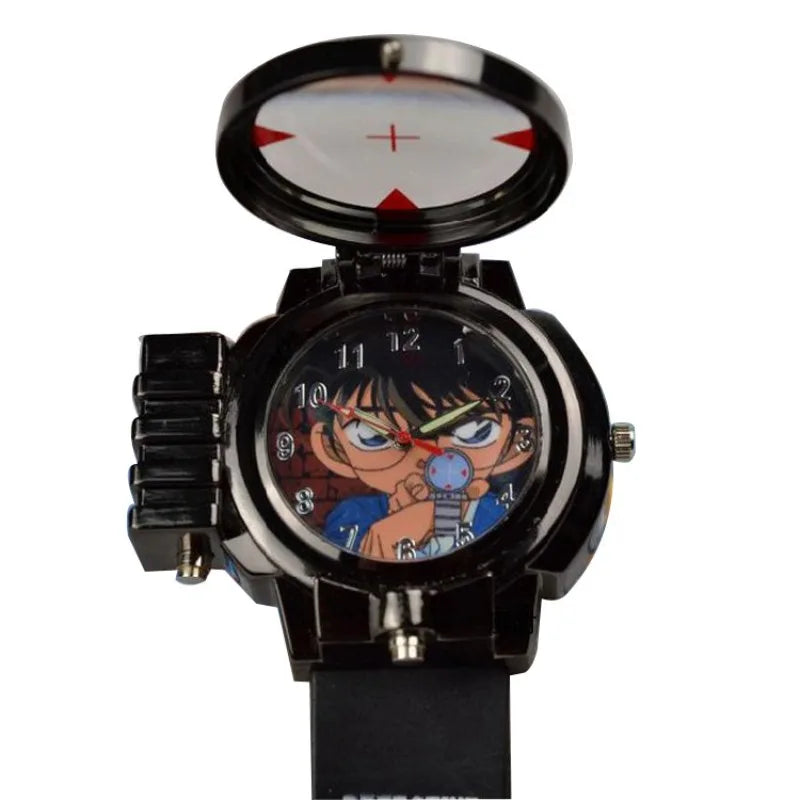 Anime Detective Conan Laser Children's Cartoon Watch