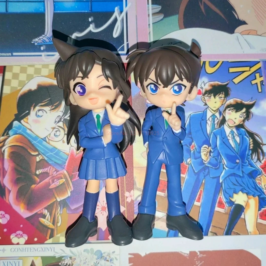 Original Bushiroad Detective Q Version Conan PalVerse Figure Model Figurine Toys Decoration Figurine Gifts