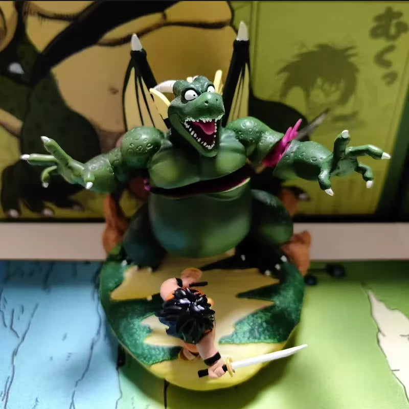 new Dragon Ball Yajirobe Vs Cymbal Gk action figure Pvc Model Desktop Collection Ornaments Statue Children Birthday toy Gift