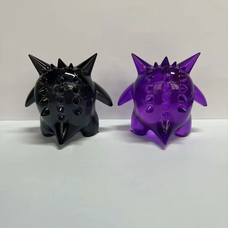 8cm Pokemon Anime Figure Kawaii Gengar Transparent Action Figure Statue Model Doll Decoraion Collectible PVC Toys Children Gifts