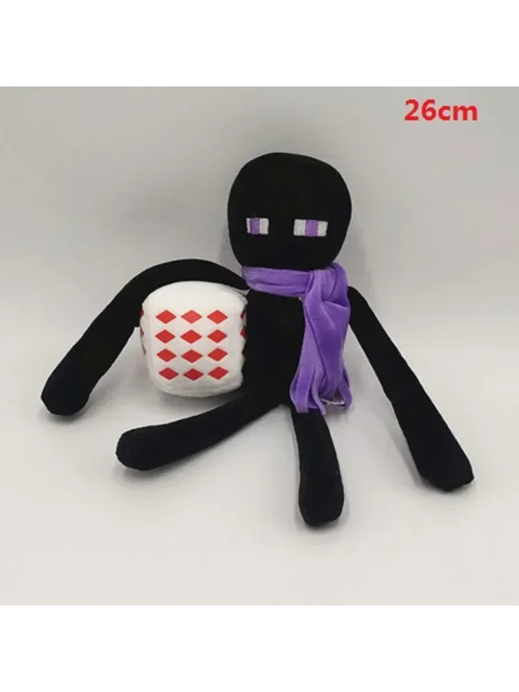 Multiple My World Game Toy Minecrafte Plush Stuffed Doll Sheep Pig Leopard Wolf Skeleton Shooter Pumpkin Snowman Bat Wholesale