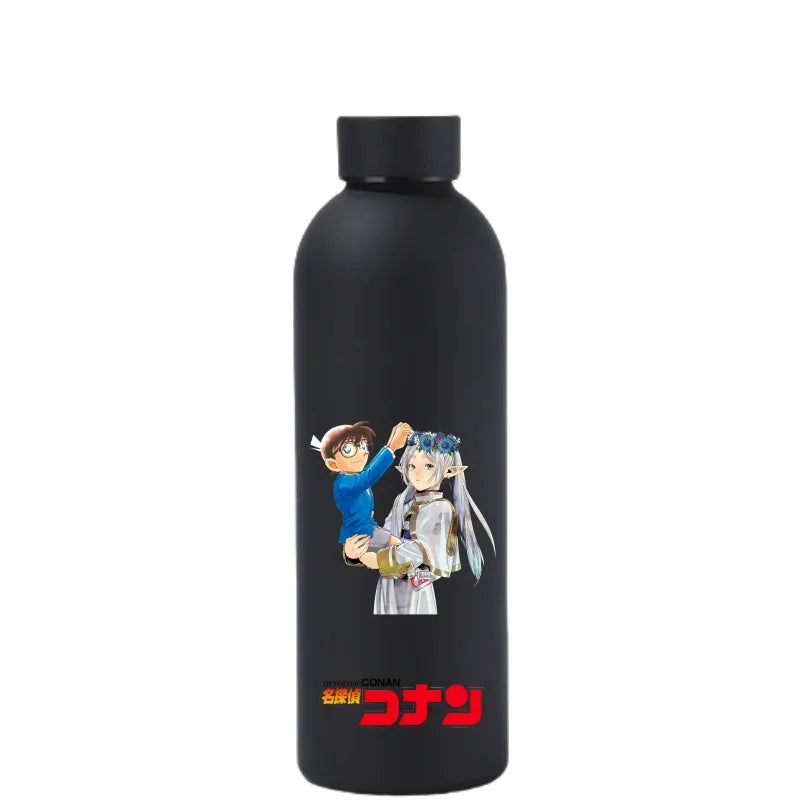 Detective Conan Vacuum Mug Student Sports Travel Water Bottle Rachel Moore Jimmy Kudo 316 Stainless Steel Cup Christmas Gift