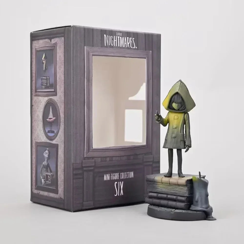 6cm Little Nightmares Nomes Six Anime Game Figure Little Nightmares II Mono Action Figure Adult Collectible Model Doll Toys Gift
