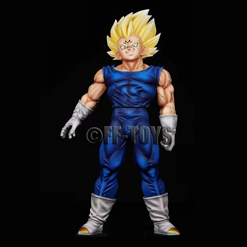 Anime Dragon Ball Z Figure Gk Majin Vegeta Figurine 26cm Pvc Action Figures Collection Model Toys For Children Gifts