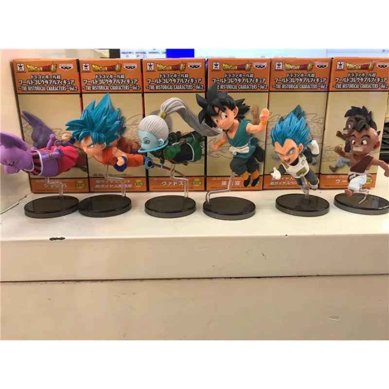 Dragon Ball WCF 30th Anniversary Running Flight Articles 6 Champa Baduosi Wukong Kelin Box Egg Hand Office