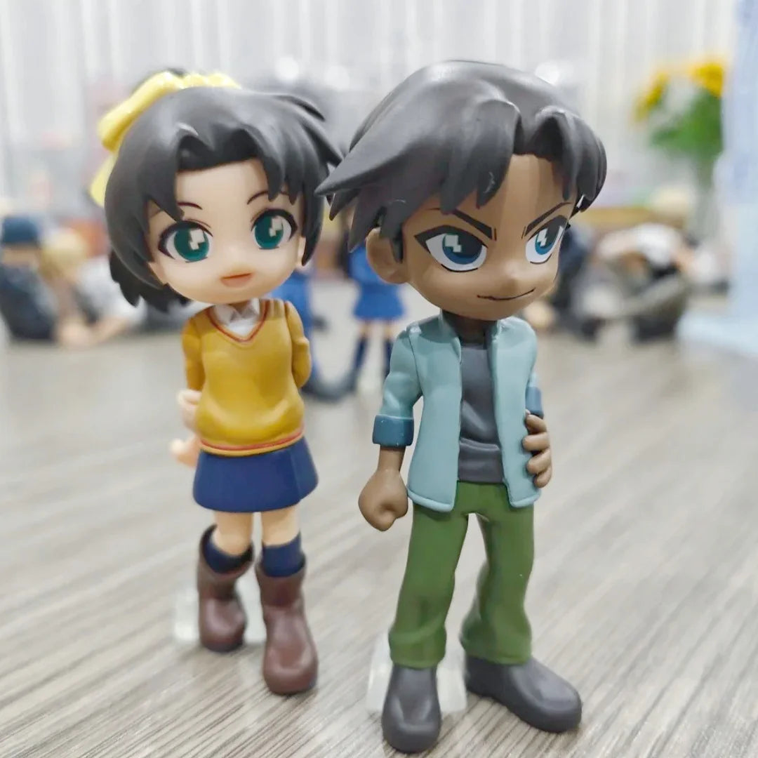 Original Bushiroad Detective Q Version Conan PalVerse Figure Model Figurine Toys Decoration Figurine Gifts