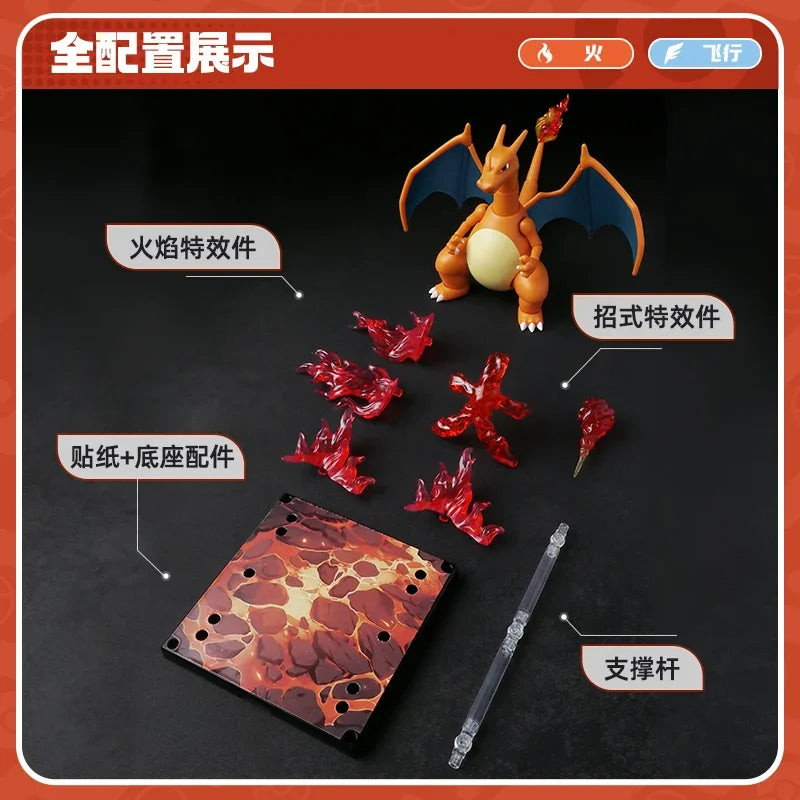 BLOKEES Original POKEMON Ceruledge Charizard Snorlax Scyther Lucario Greninja Meowscarada Building Blocks Action Figure Toy Gift