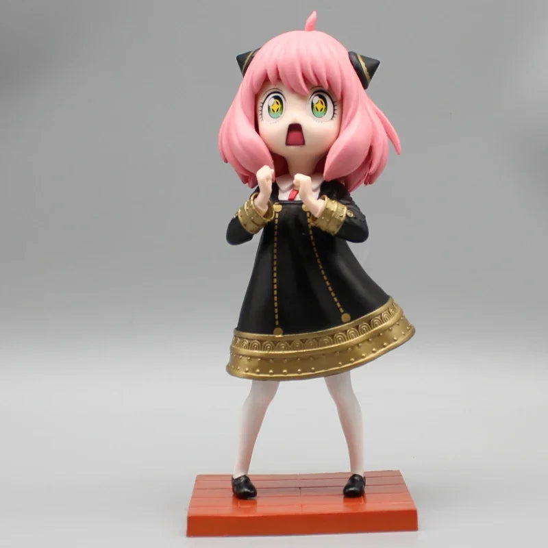Cartoon Kojima Genta Conan Edogawa Action Figure Anime Anya Chainsaw Man Figure Spy×Family Anya Forger Figurine Series Model Toy
