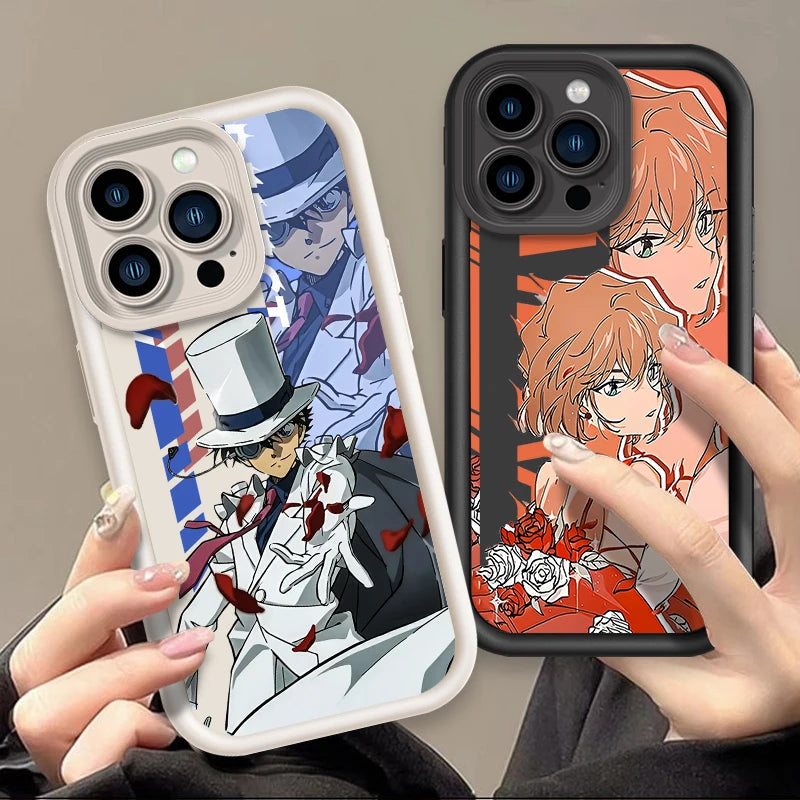 New Detectives Conans KIDs Phone Case For Samsung Galaxy A16 A06 A35 A55 A25 A05s A15 A54 A34 A24 A14 A05 4G 5G Soft TPU Cover