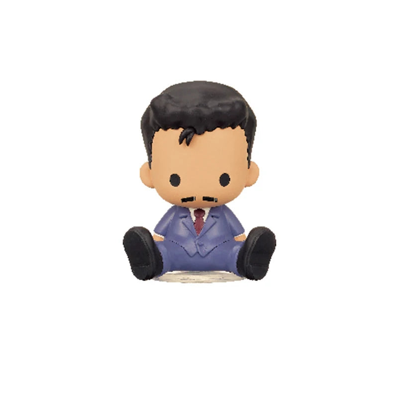 Original Detective Conan Animation Game Peripheral Toys Conan Hailey Petadoll Boxed Gacha Anime Action Model Figures Collection