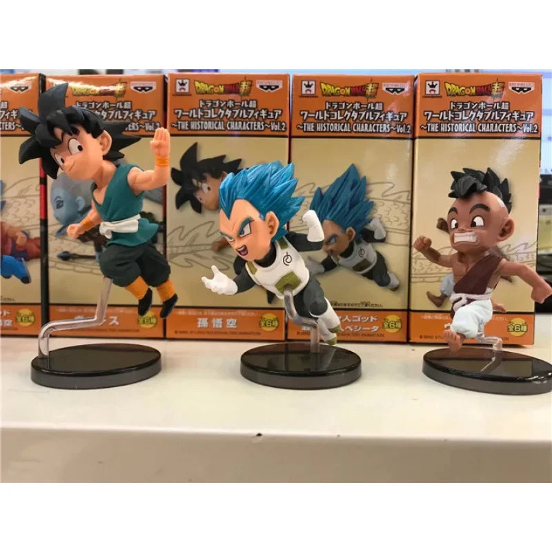 Dragon Ball WCF 30th Anniversary Running Flight Articles 6 Champa Baduosi Wukong Kelin Box Egg Hand Office