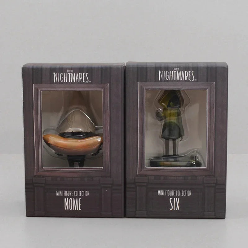 6cm Little Nightmares Nomes Six Anime Game Figure Little Nightmares II Mono Action Figure Adult Collectible Model Doll Toys Gift