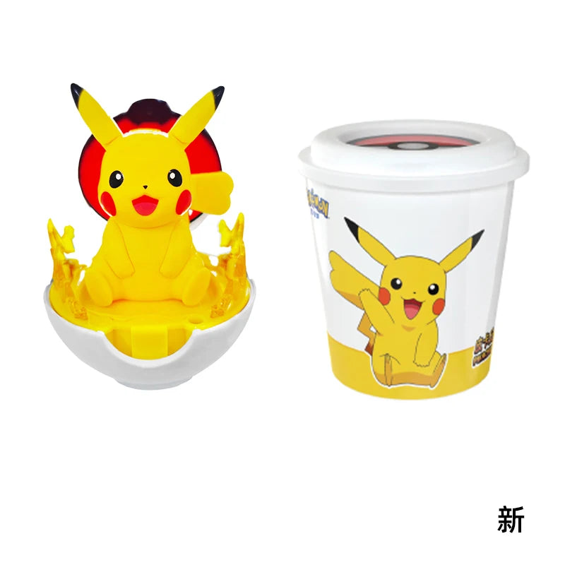 Pokemon Figure Bulbasaur Eevee Charmander Squirtle Pikachu Piplup Cubone Mimikyu Jigglypuff Poke Ball Pokeball Toy Ornament Doll