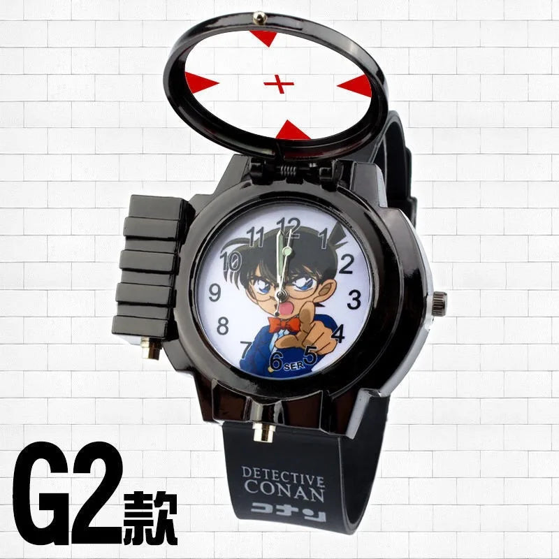 Anime Detective Conan Laser Children's Cartoon Watch
