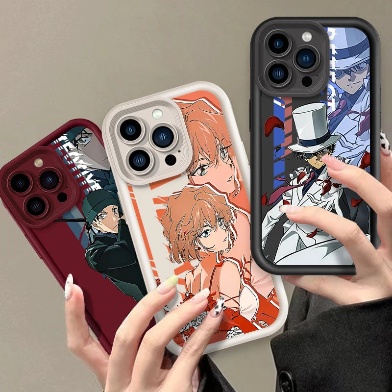 New Detectives Conans KIDs Phone Case For Samsung Galaxy A16 A06 A35 A55 A25 A05s A15 A54 A34 A24 A14 A05 4G 5G Soft TPU Cover