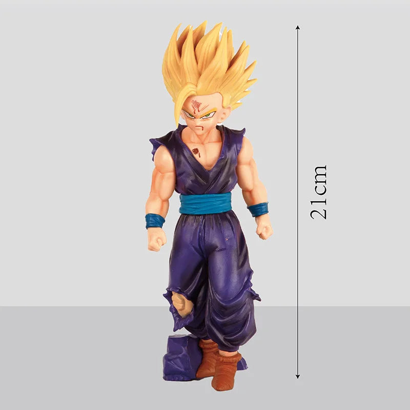 New 21cm Anime Dragon Ball Z Figure in the future Gohan Figures PVC Son Gohan Action Figures Collection Model Toys Gifts