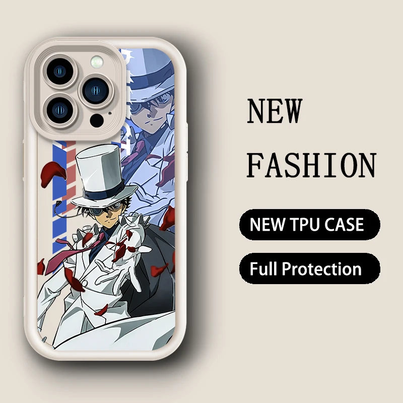 New Detectives Conans KIDs Phone Case For Samsung Galaxy A16 A06 A35 A55 A25 A05s A15 A54 A34 A24 A14 A05 4G 5G Soft TPU Cover