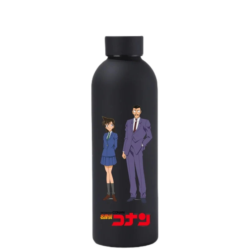 Detective Conan Vacuum Mug Student Sports Travel Water Bottle Rachel Moore Jimmy Kudo 316 Stainless Steel Cup Christmas Gift