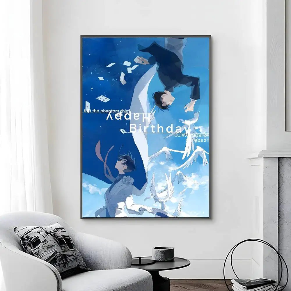 KT-Detective Conan J-Jason Kidd Poster Canvas Painting Poster With Prints Home Bedroom Living Room Decoration Gift