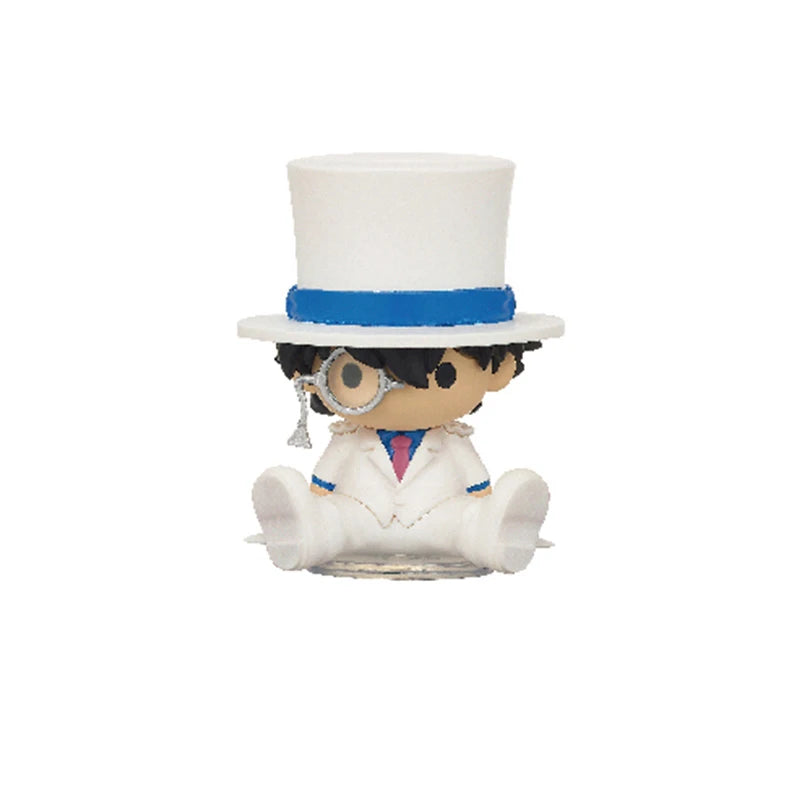 Original Detective Conan Animation Game Peripheral Toys Conan Hailey Petadoll Boxed Gacha Anime Action Model Figures Collection