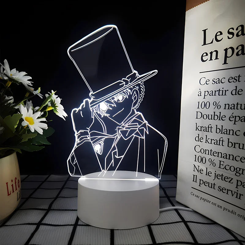 Detective Conan cartoon anime Kidd Conan Toru Amuro night light Kudo bedroom creative ornaments home supplies gifts wholesale