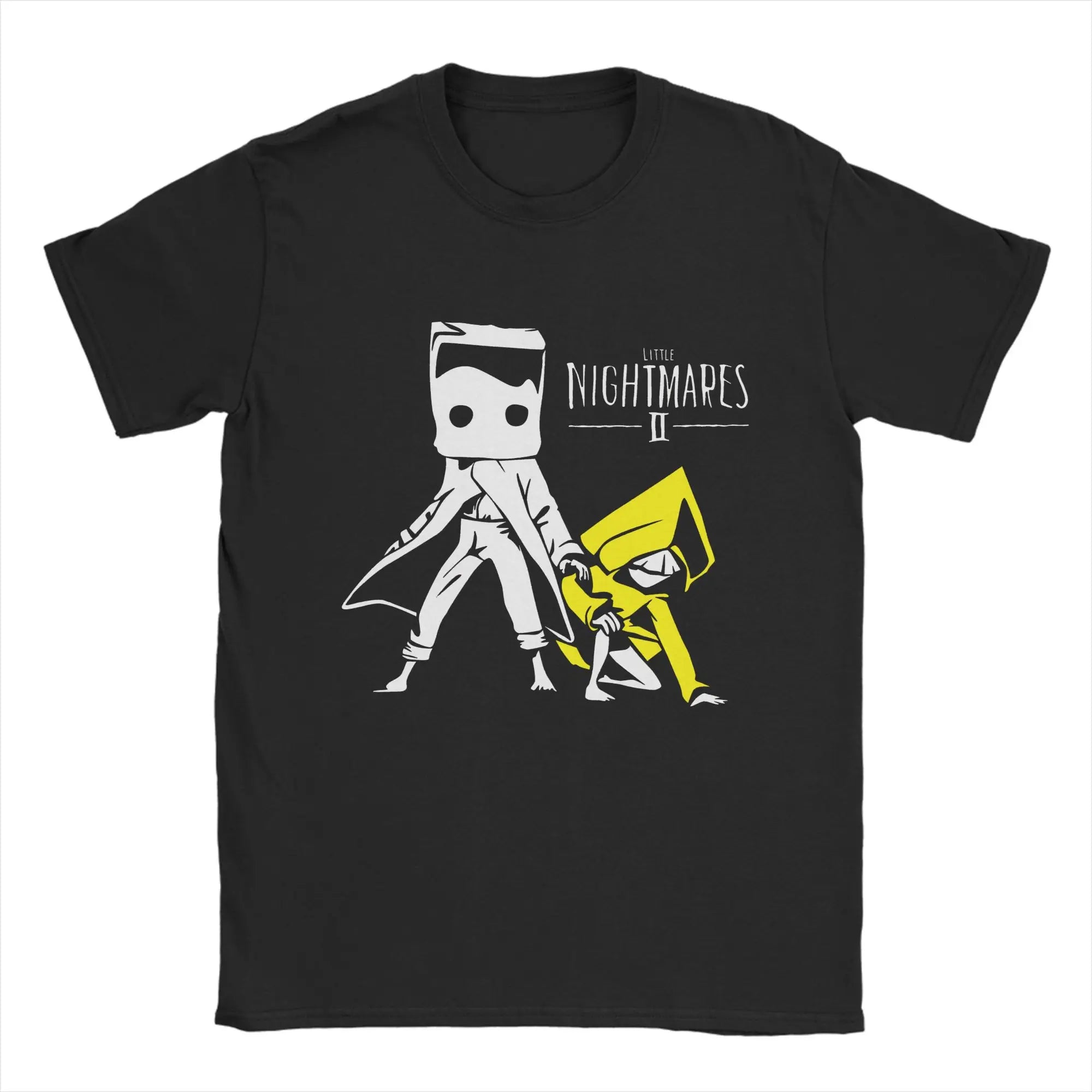 Mono Under the Moon Little Nightmares  T-Shirts Men Women 100% Cotton Tees Crew Neck Short Sleeve T Shirts Plus Size Tops
