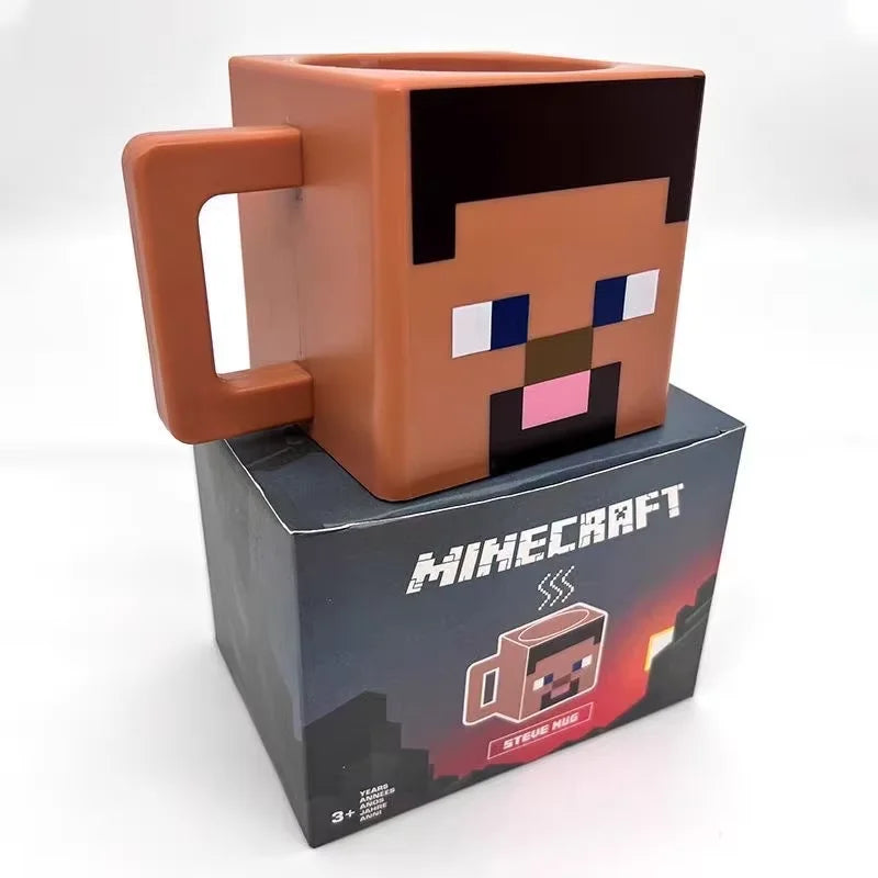 New 230ml Minecraf t Min Game Peripheral Mmug Adult Water Cup Fitness Sports Birthday Cute And Small Collectibleornament Gift
