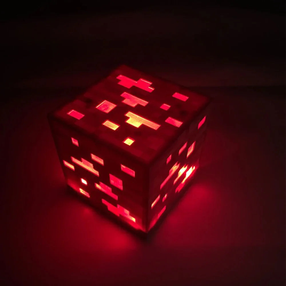 Creative Brownstone Torch LED Night Light USB Rechargeable Game Room Decoration Table Light Festival Gifts for Kids Game Lamps
