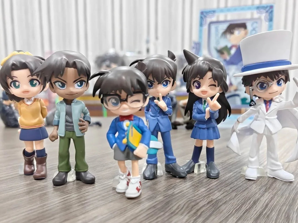 Original Bushiroad Detective Q Version Conan PalVerse Figure Model Figurine Toys Decoration Figurine Gifts