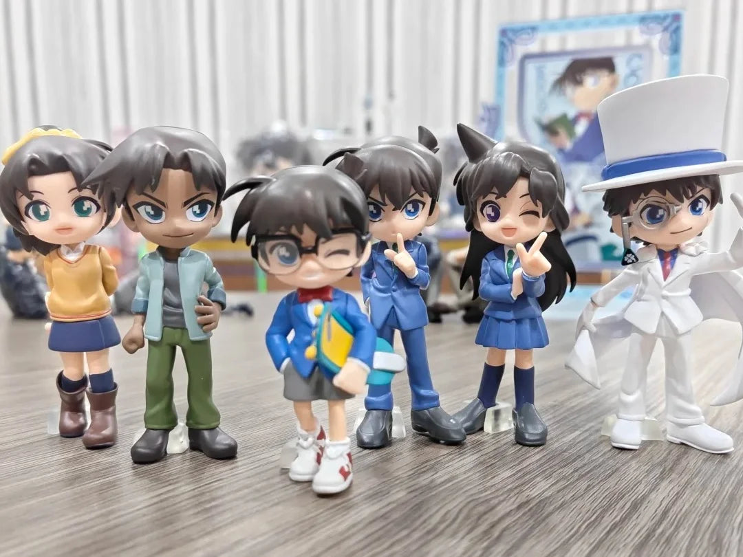 Original Bushiroad Detective Q Version Conan PalVerse Figure Model Figurine Toys Decoration Figurine Gifts