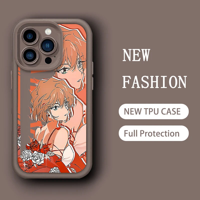 New Detectives Conans KIDs Phone Case For Samsung Galaxy A16 A06 A35 A55 A25 A05s A15 A54 A34 A24 A14 A05 4G 5G Soft TPU Cover