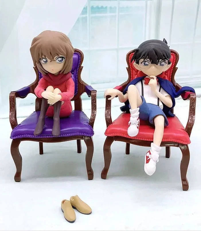 11CM Q.ver Detective Conan Anime Figure TMS Entertainment PVC Action Figure Anita Hailey Figurine Collection Model Doll Gift