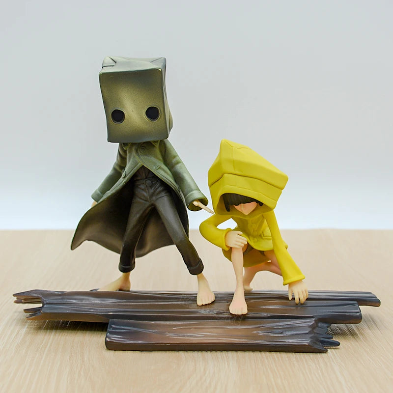 11cm Little Nightmares The Lady Anime Game Figure The Twin Chefs Action Figure Mini Mono/Nomes Six Figurine Model Doll Toys Gift