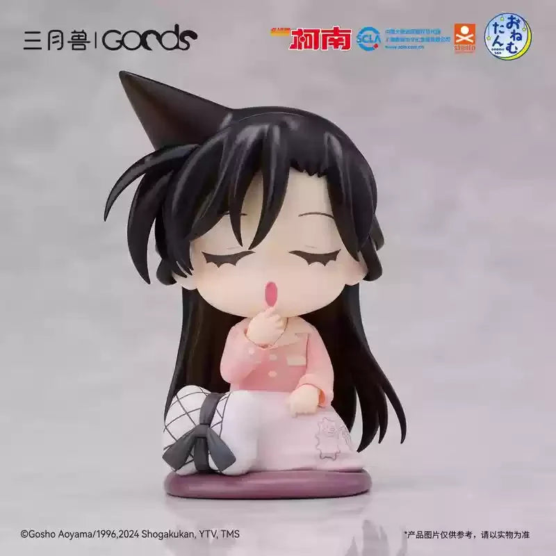 Genuine GOODS Detective Conan Cloth Group Series intersting Box Shinichi Mauryan Kiddo Hand Figure Ornament