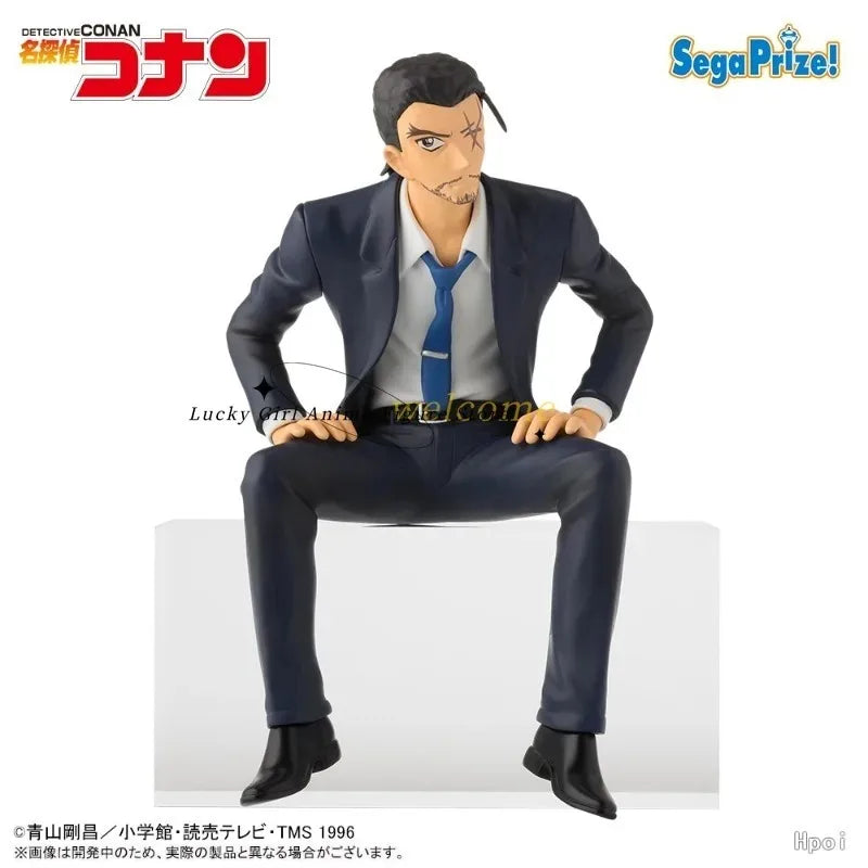 （In Stock）Original PM Chokonose Figure【DETECTIVE CONAN】Uehara Yui /Yamato Kansuke Anime Game Ornaments Girls Gifts