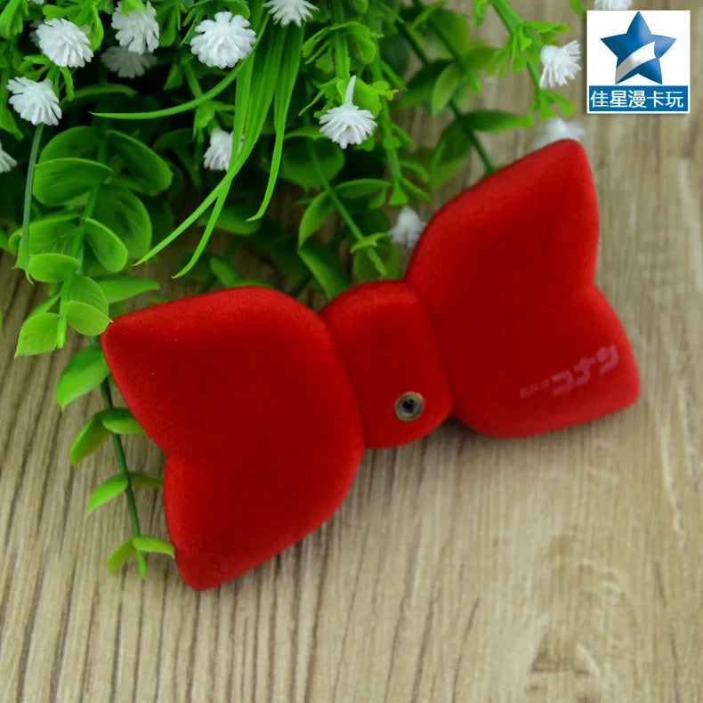 Anime Detective Edogawa Conan Bow Tie Shaped Voice Transformer Anime Toy Cosplay Accessories Props Kid Christmas Gift Toys